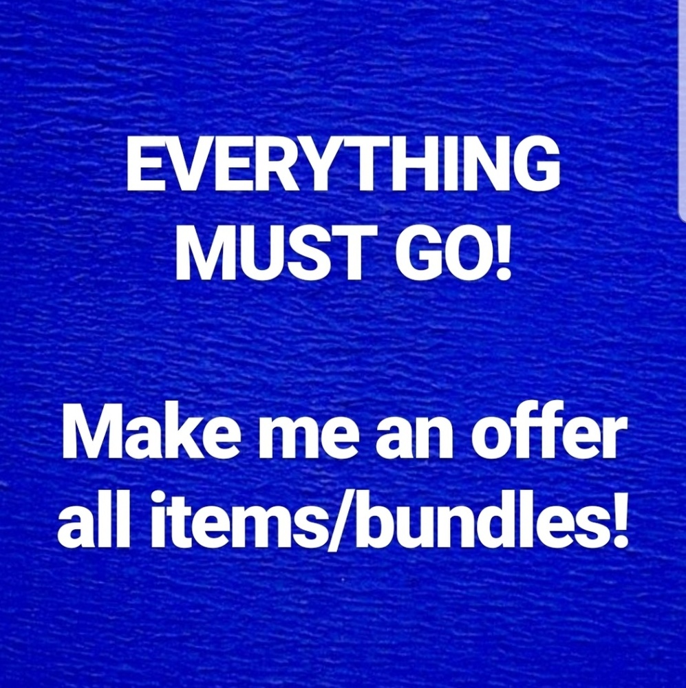 Moving sale! Everything in my closet must go!